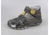 Kožené kotníčkové sandálky, sandály zn. ESSI (šedá).